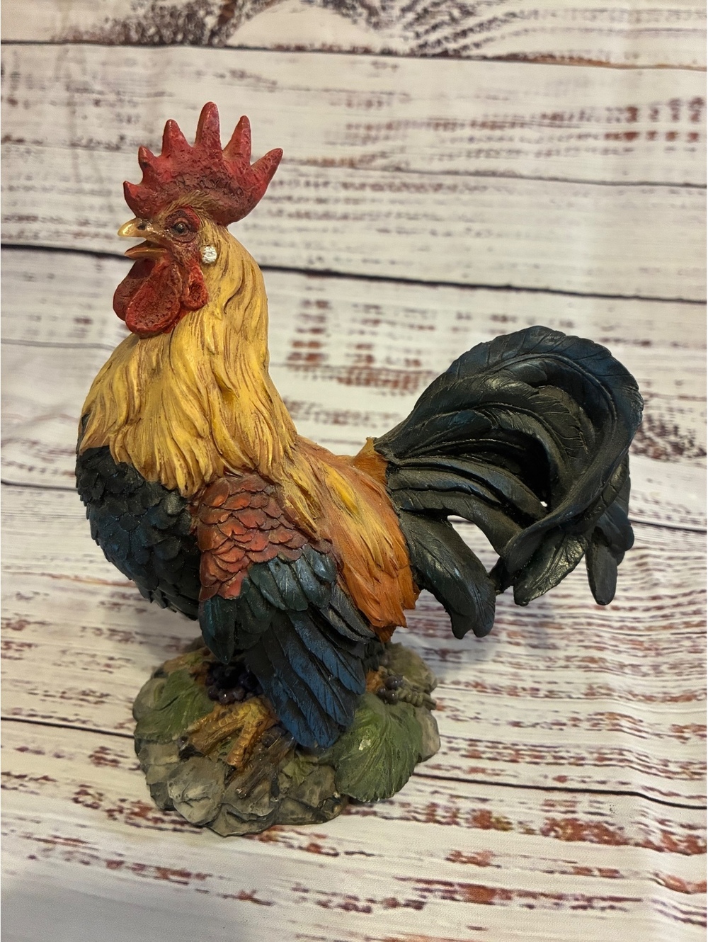 Rooster Figurine